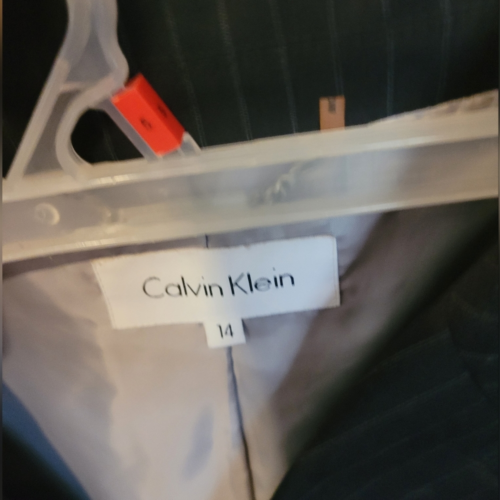Calvin Klein Size 14 Skirt Suit